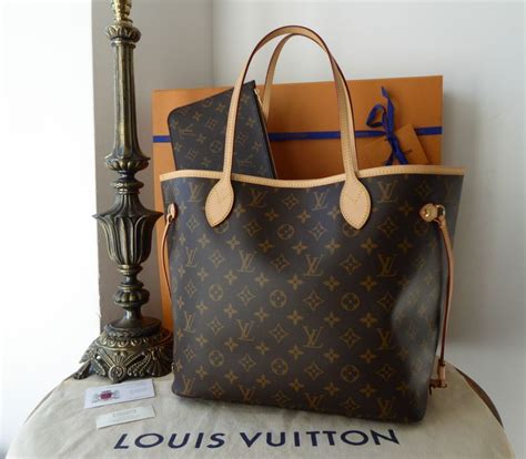 lv neverfull beige|louis vuitton Neverfull monogram.